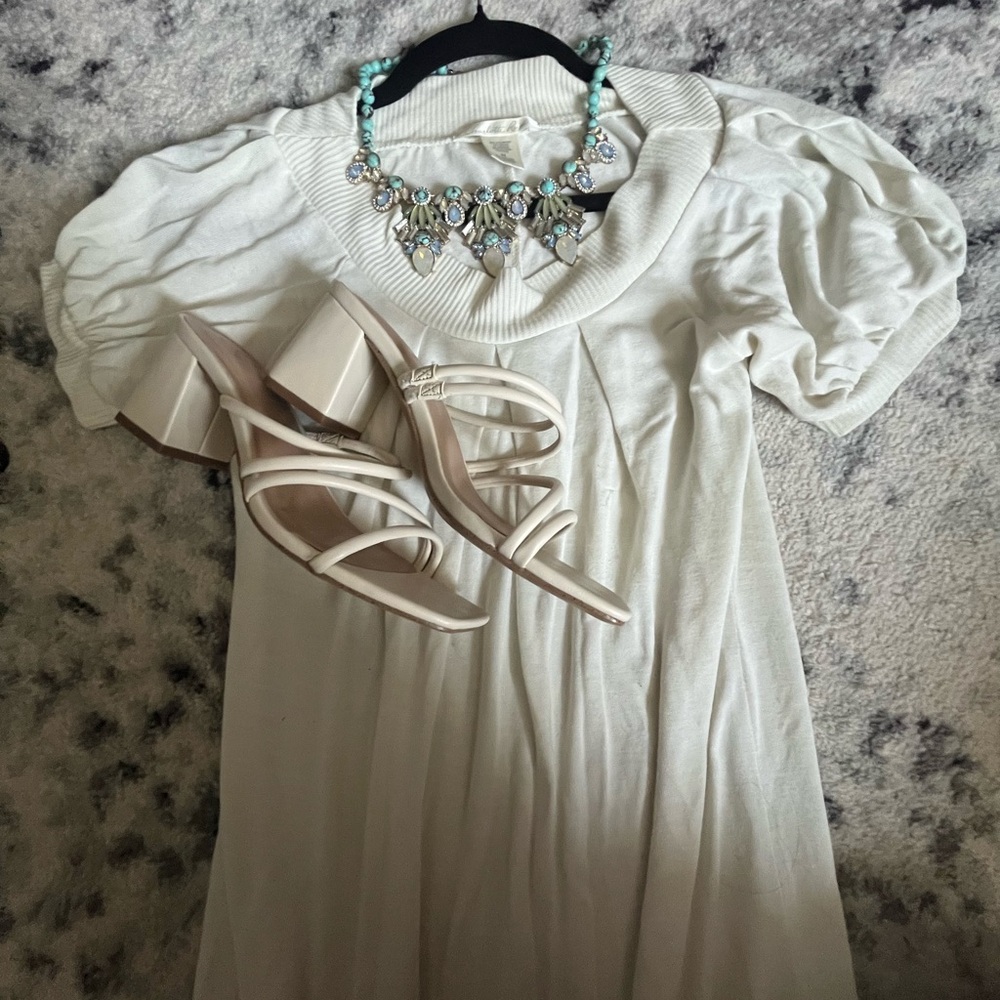 Charlotte Russe Cream Top